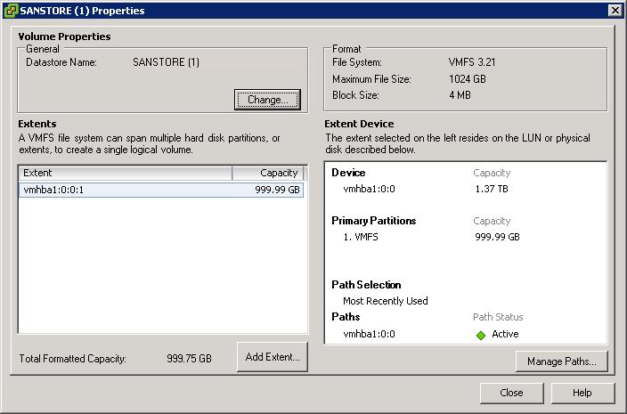 ‎Adding space to a LUN | DELL Technologies